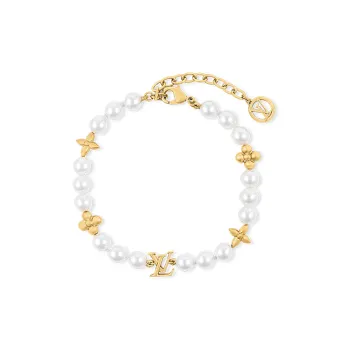 LOUIS VUITTON My Lv Pearl Bracelet
