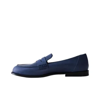 TIBI Shia Loafers Women's Marine Blue