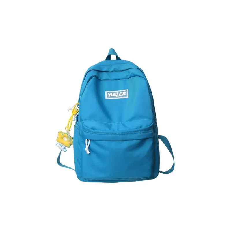 Huangmu Nylon Backpack Unisex Multicolor-4