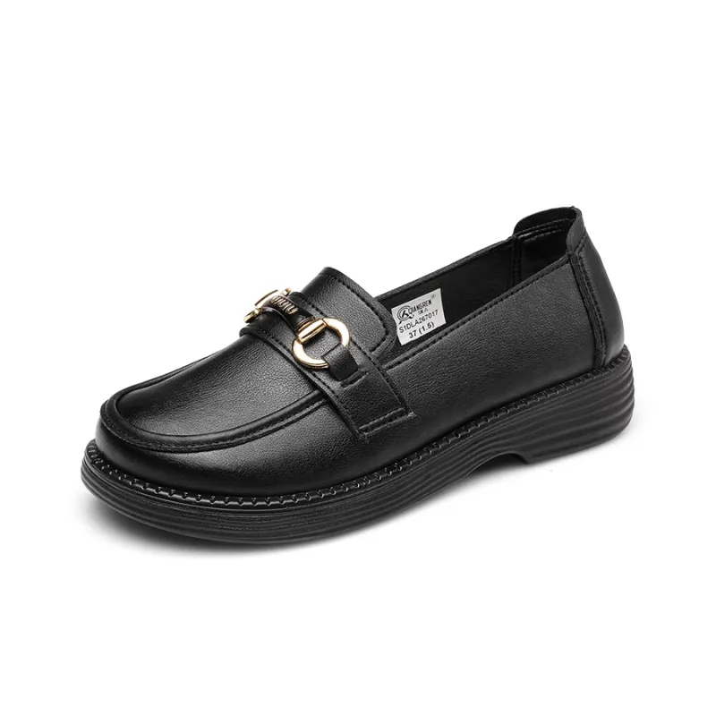 Strongman 3515 Women's Casual Shoes Women's Black Beige-1