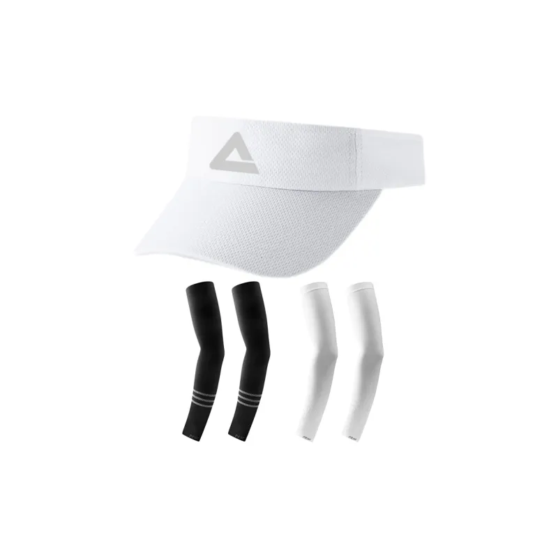 PEAK Polyester Sun Protection Hats Unisex Black/White-7