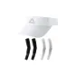 White[with Sun Protection Cooling Arm Sleeves]