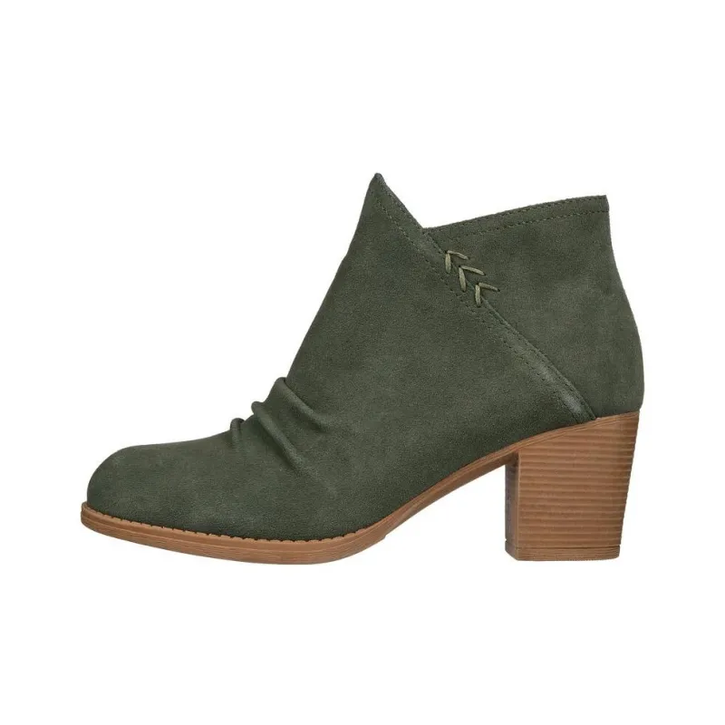 Skechers Ankle Boots High Heel Women's Olive-0
