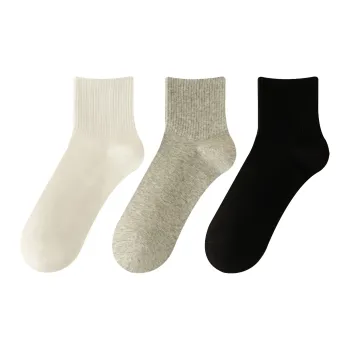 XXLLG Mid-Calf Socks Men's 3 Pack