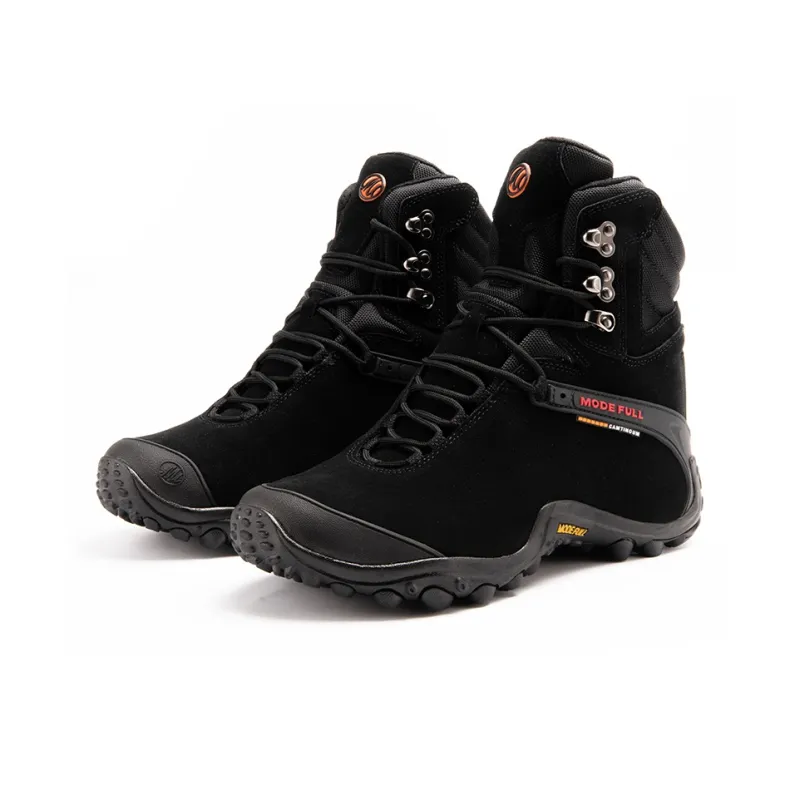 MODE FULL Cushioning Anti Slip Wear Resistant Water Resistant Supportive Impact Resistant High Top Hiking Shoes Women's-3
