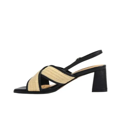 STEVE MADDEN Strap Sandals 5.5cm Women's Black
