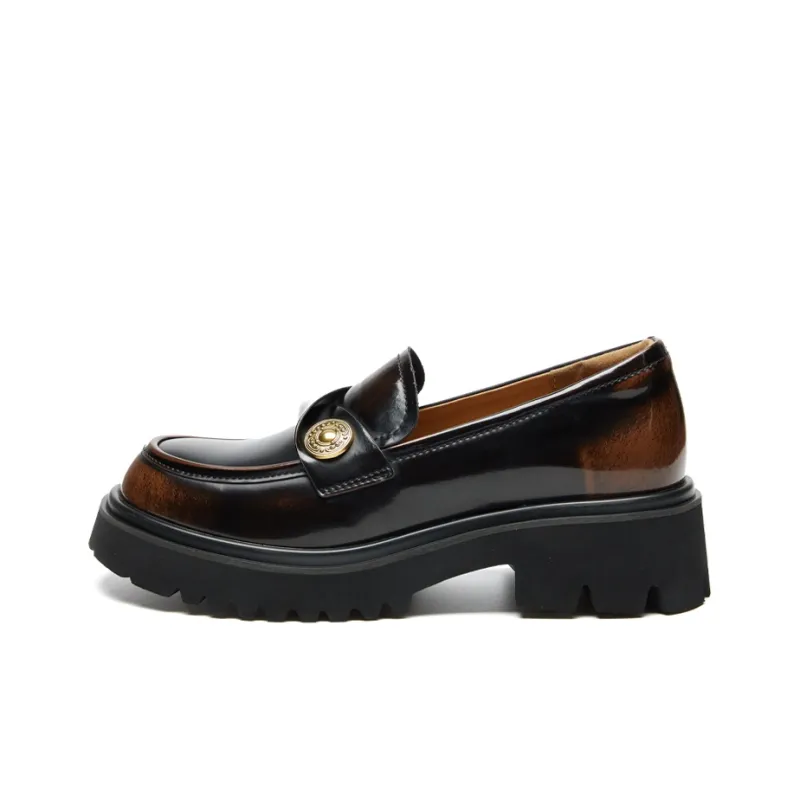 CAIHEE Loafers Women's Brown/Black-5