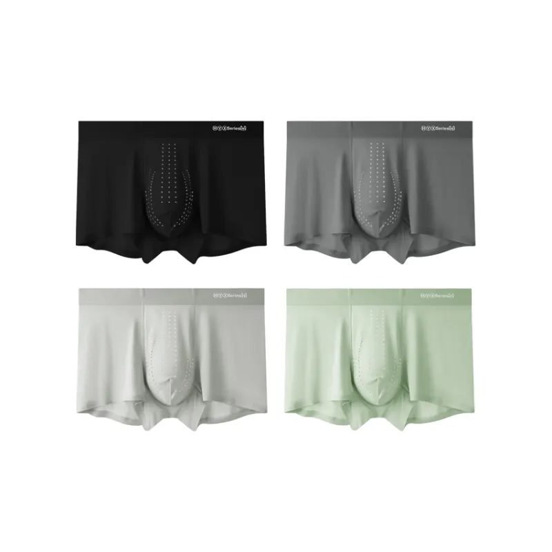 H YXIANG Underpants Men's 4 Pack-2