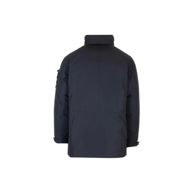 STONE ISLAND Logo patch Padded Down Parka-1