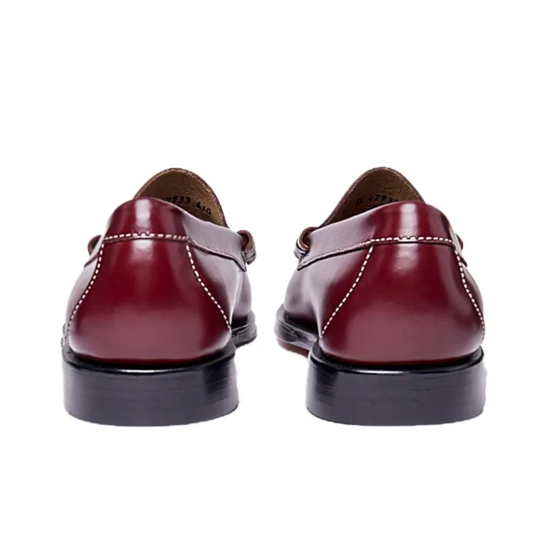 G.H. Bass & Co. Weejuns Larson Loafers Men's Burgundy-4