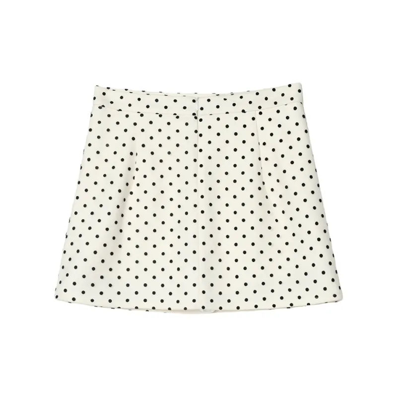 MUKOK Casual Short Skirts Women's Apricot-1