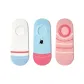Blue Pink Stripes No-Show Socks C Set