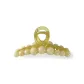 Green Round Bead Tubas Claw Clip