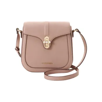 SAMANTHA THAVASA Synthetic Leather Shoulder Bag Women's Pink Beige
