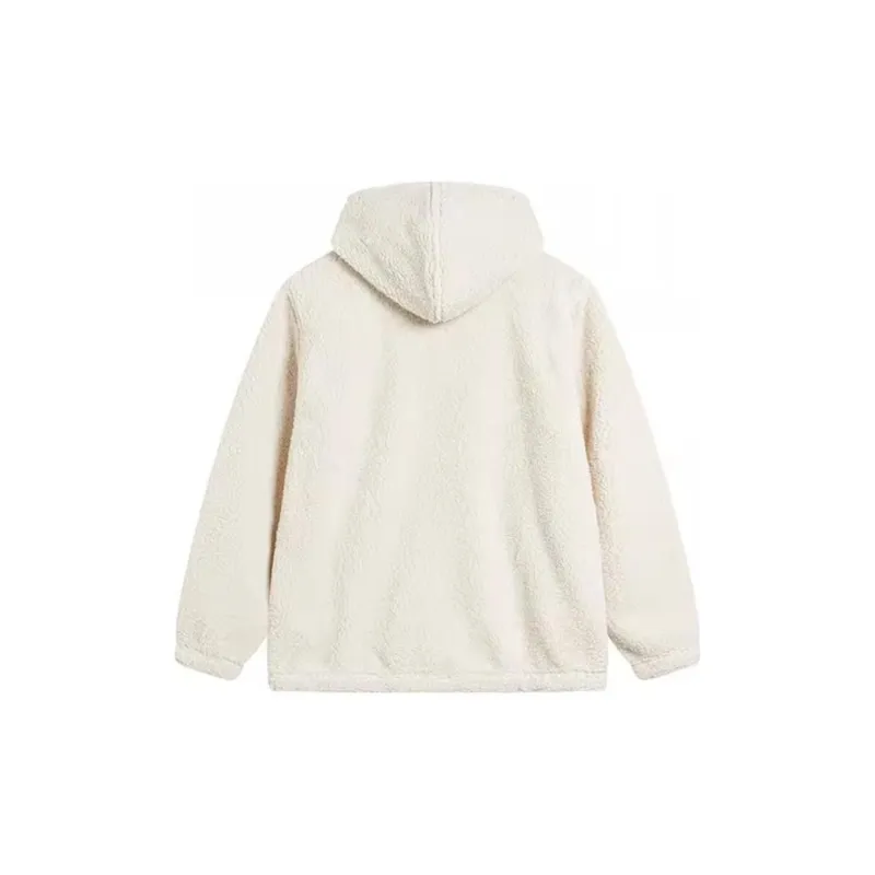 PUMA Velvet feel Coat Unisex White-1