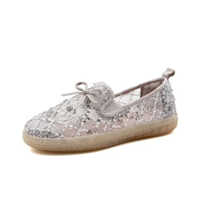 Joy&Mario Loafers Women's Apricot/Silver/Black-5