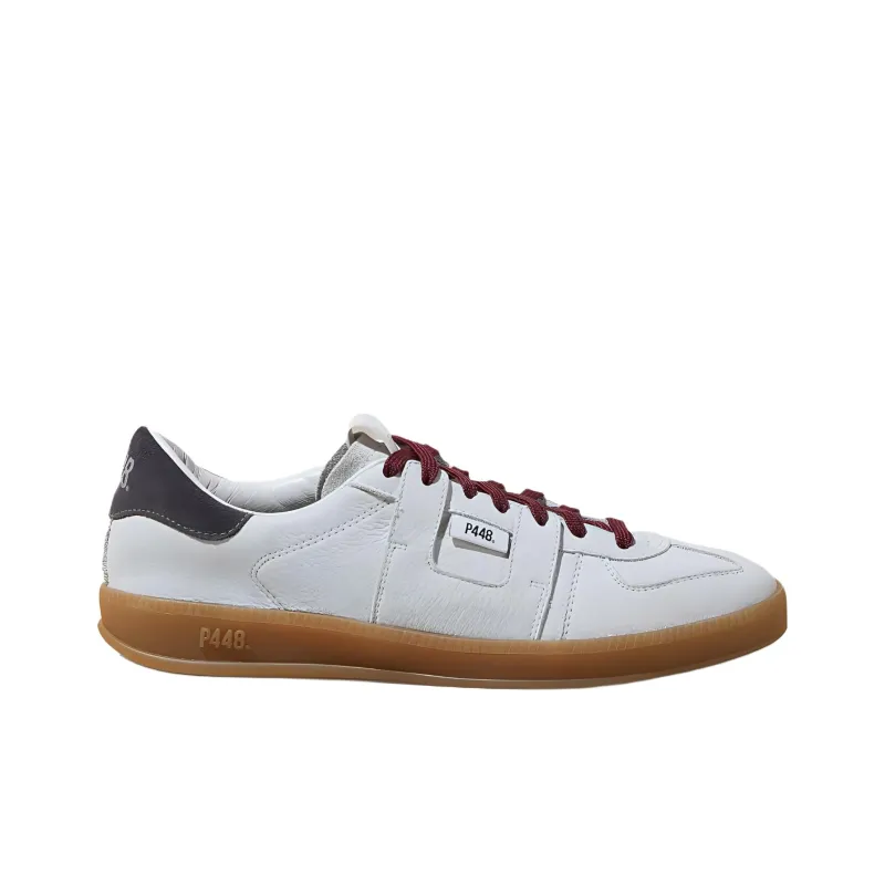 P448 Monza Low-Top Skateboard Shoes Women's White-1