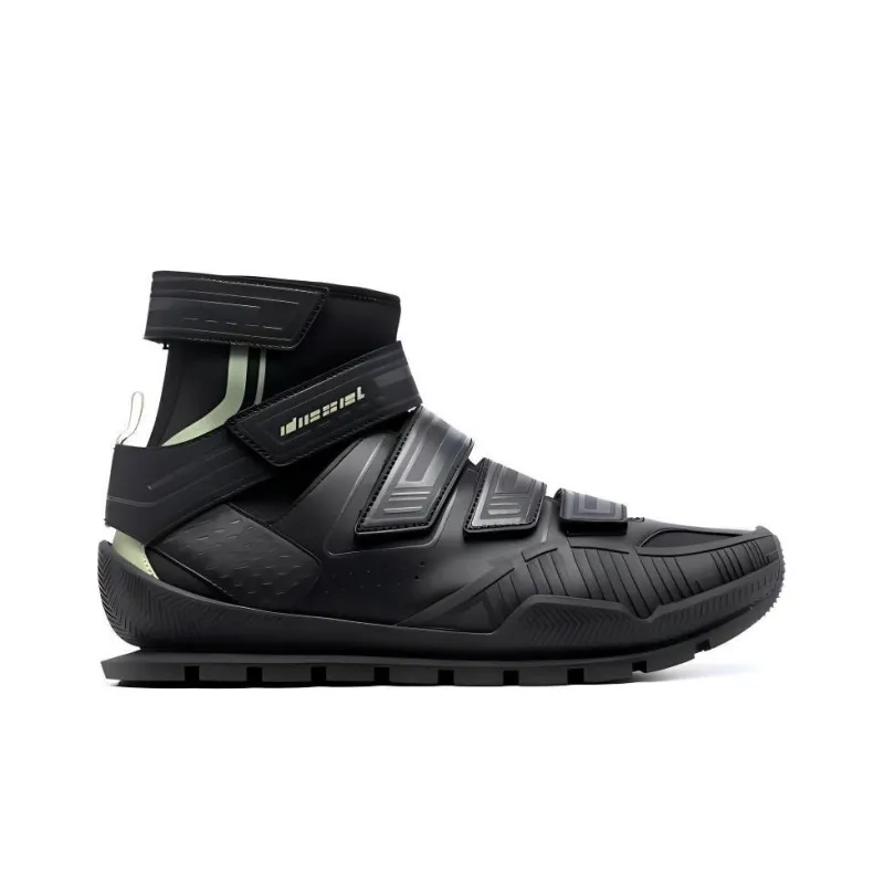 DIESEL High Top Casual Shoes Men's Black-1
