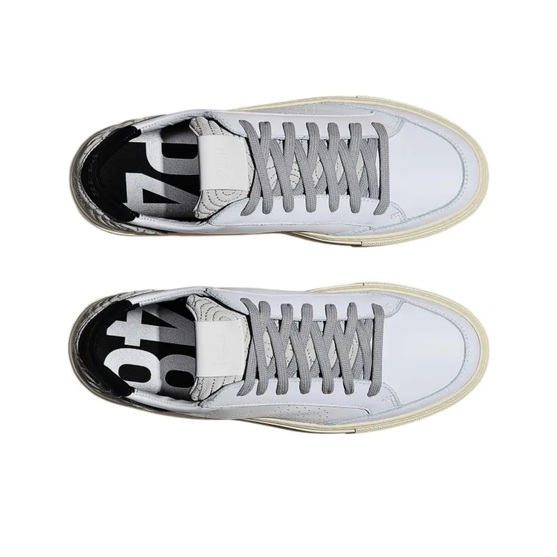 P448 Low-Top Skateboard Shoes Men's White-2