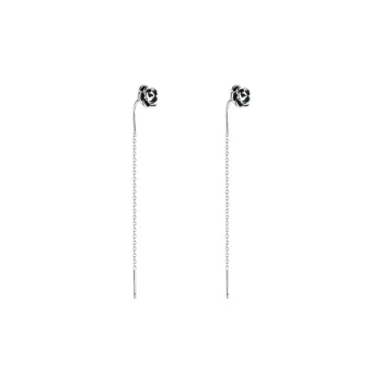 Endorphin 999 Fine Silver Drop Earrings Women's