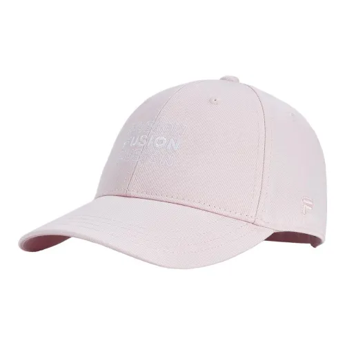 FILA FUSION Cotton Baseball Caps Unisex Pink