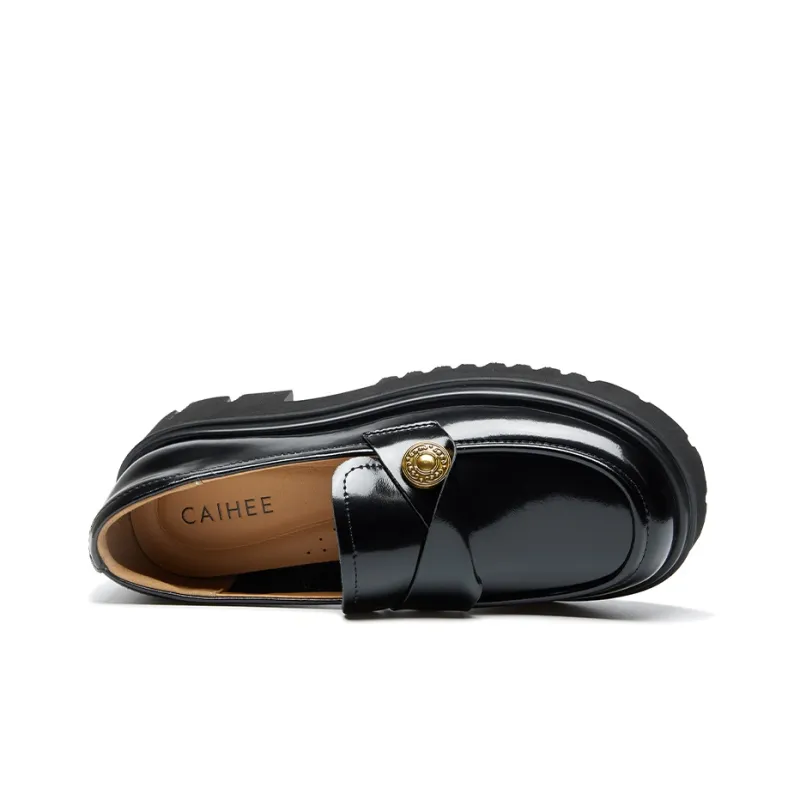 CAIHEE Loafers Women's Brown/Black-3