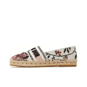 DIOR Granville Espadrilles Women's White Floral