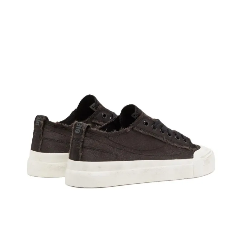 DIESEL S Athos Low Top Skateboard Shoes Women's Black-4