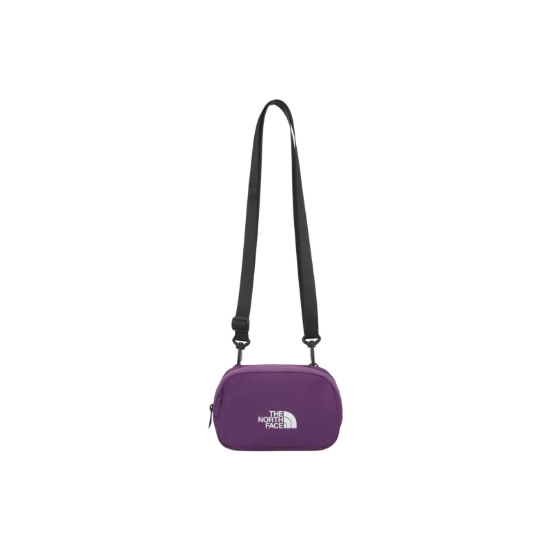 THE NORTH FACE Nylon Fanny Pack, Shoulder Bag, Crossbody Bag Mini Unisex Purple-0