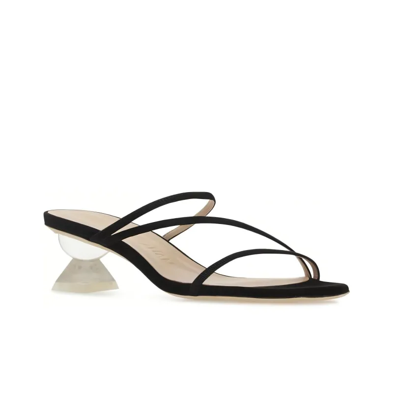Stuart Weitzman/SW Slide Slippers Women's Black-2