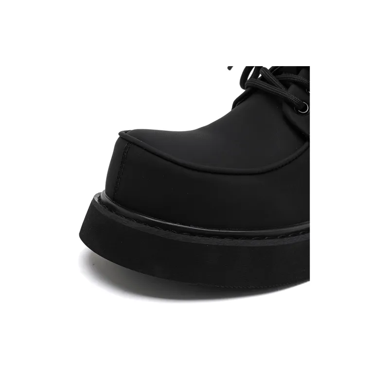 Beidouniao Men's Casual Shoes Men Low Top Black/White-5