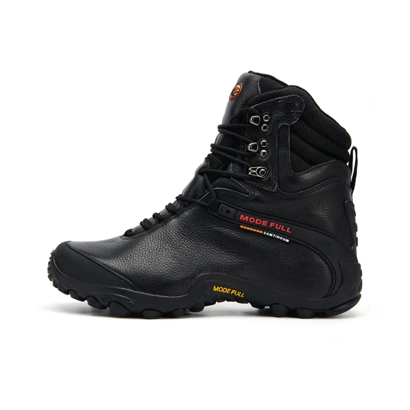 MODE FULL Cushioning Anti Slip Wear Resistant Water Resistant Supportive Impact Resistant High Top Hiking Shoes Women's-0