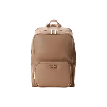 SAMANTHA THAVASA Synthetic Leather Backpack Women's Light Brown
