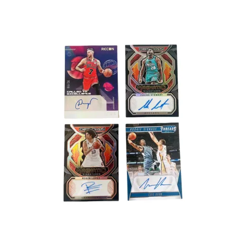 PANINI Dragić Stewart López Dunn Signature 4 Piece Combination Player Card Access Pass Sports Cards 4 Pcs