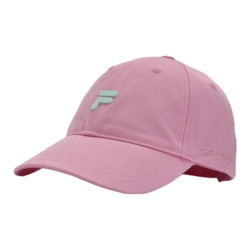 FILA FUSION Cotton Baseball Caps Unisex Pink-0