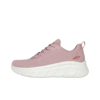 Skechers Anti Slip And Wear Resistant Breathable Low Top Casual Shoes Women's Pink