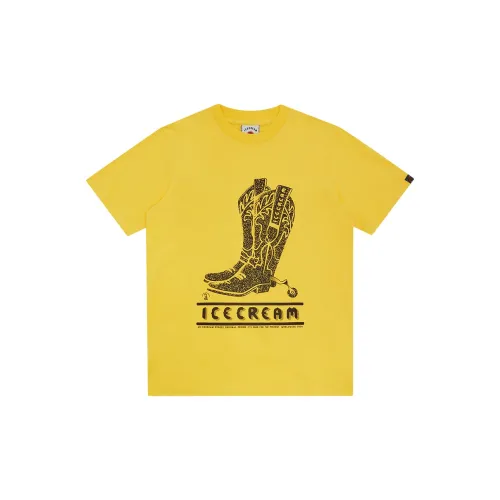 Ice Cream T-Shirts Unisex Yellow