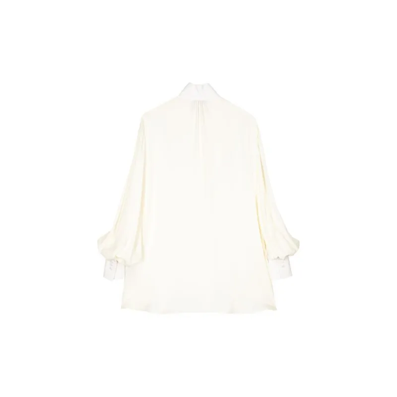 Dice Kayek Wingtip collar Silk Shirt-1