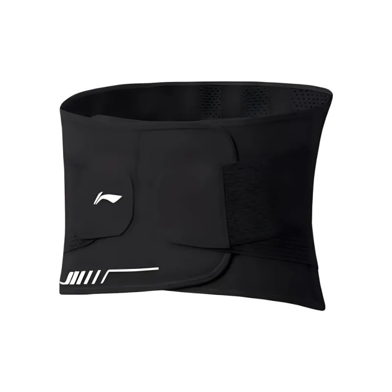 LiNing Back Support Braces Fitness Breathable Protective Compression Elastane Polyester Men's-9