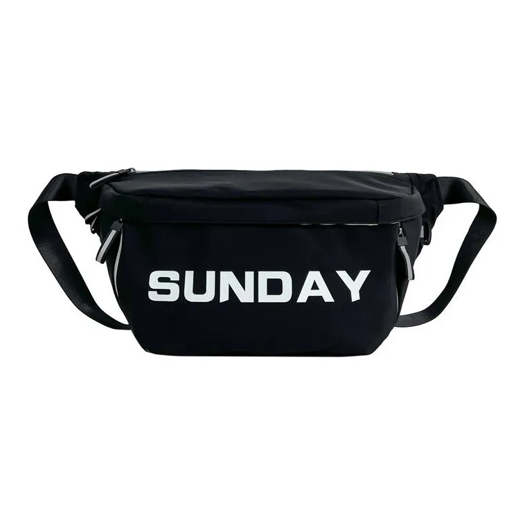 BRABOSTON Nylon Sling Bag Unisex Ecru/Gray/Black/Neon Green/Pink-4