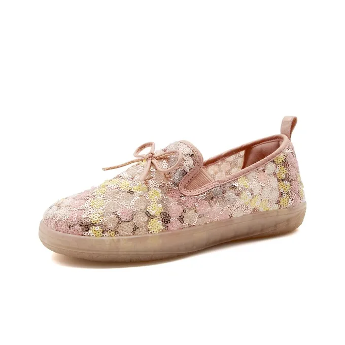 Joy&Mario Loafers Women's Apricot/Silver/Black-1