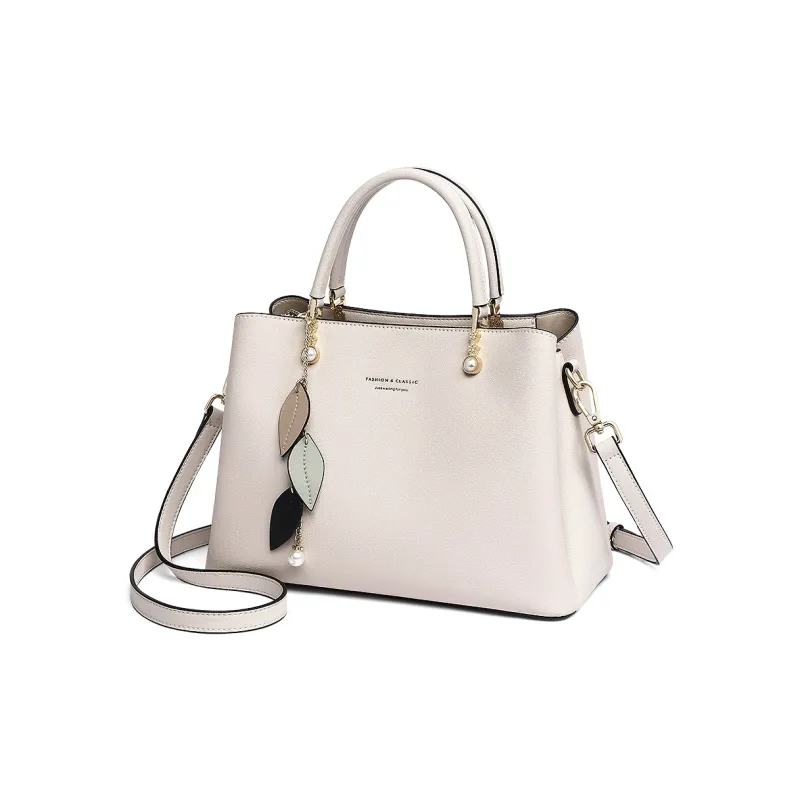 Kevin Cohen Cow Leather With Synthetic Leather Handbag, Shoulder Bag, Crossbody Bag Regular Women's Blue/Ecru/Black-5