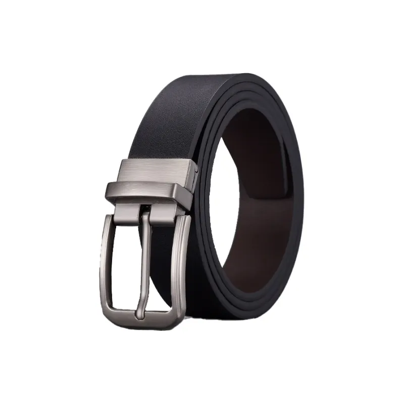 ASTAR HADES Business Comfortable Double Sided Comfortable Premium Feel Leather Belts Men's 3.7cm-2