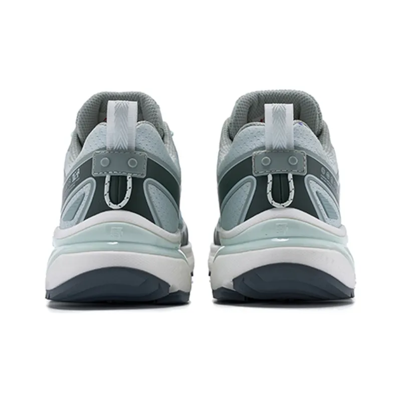 QIAODAN Cushioning Anti-Slip And Wear-Resistant Low-Top Running Shoes Women's Forest Shadow Green Light Green-1