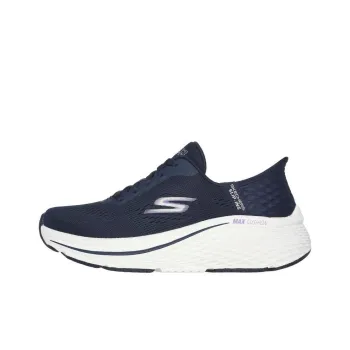 Skechers Slip Ins Anti Slip Wear Resistant Low Top Casual Running Shoes Women's Blue Purple