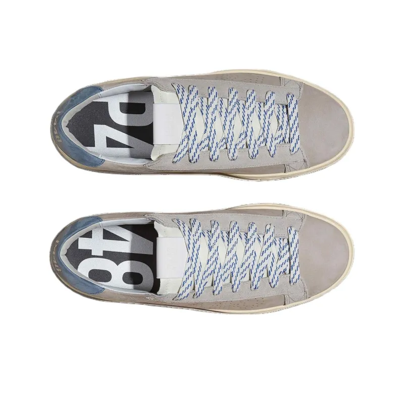 P448 Low-Top Skateboard Shoes Men's Gray-2
