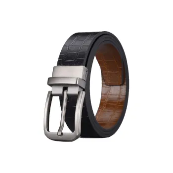 ASTAR HADES Business Comfortable Double-Sided Comfortable Premium Feel Leather Belts Men's 3.7cm