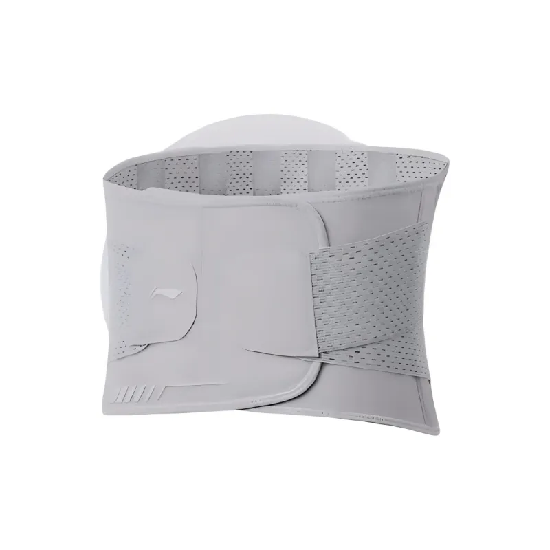 LiNing Back Support Braces Fitness Breathable Protective Compression Elastane Polyester Men's-7
