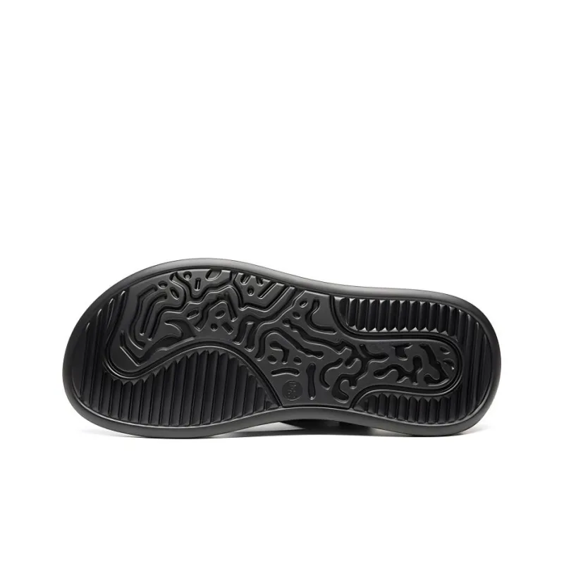 AOKANG Beach Sandals Men Black-9