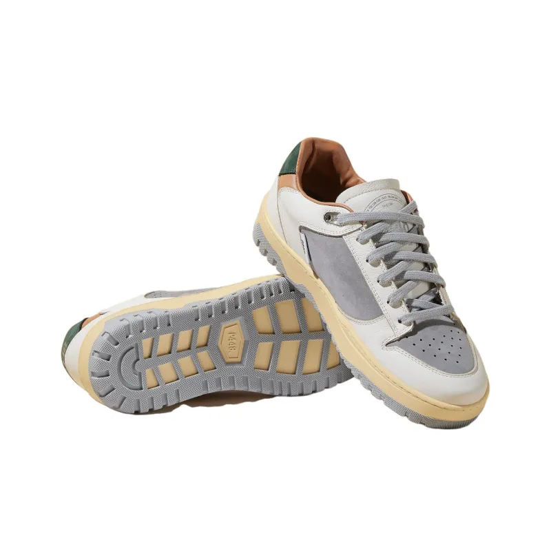 P448 Mason Low-Top Skateboard Shoes Men's Gray-3